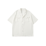Buttoned Texture Shirt