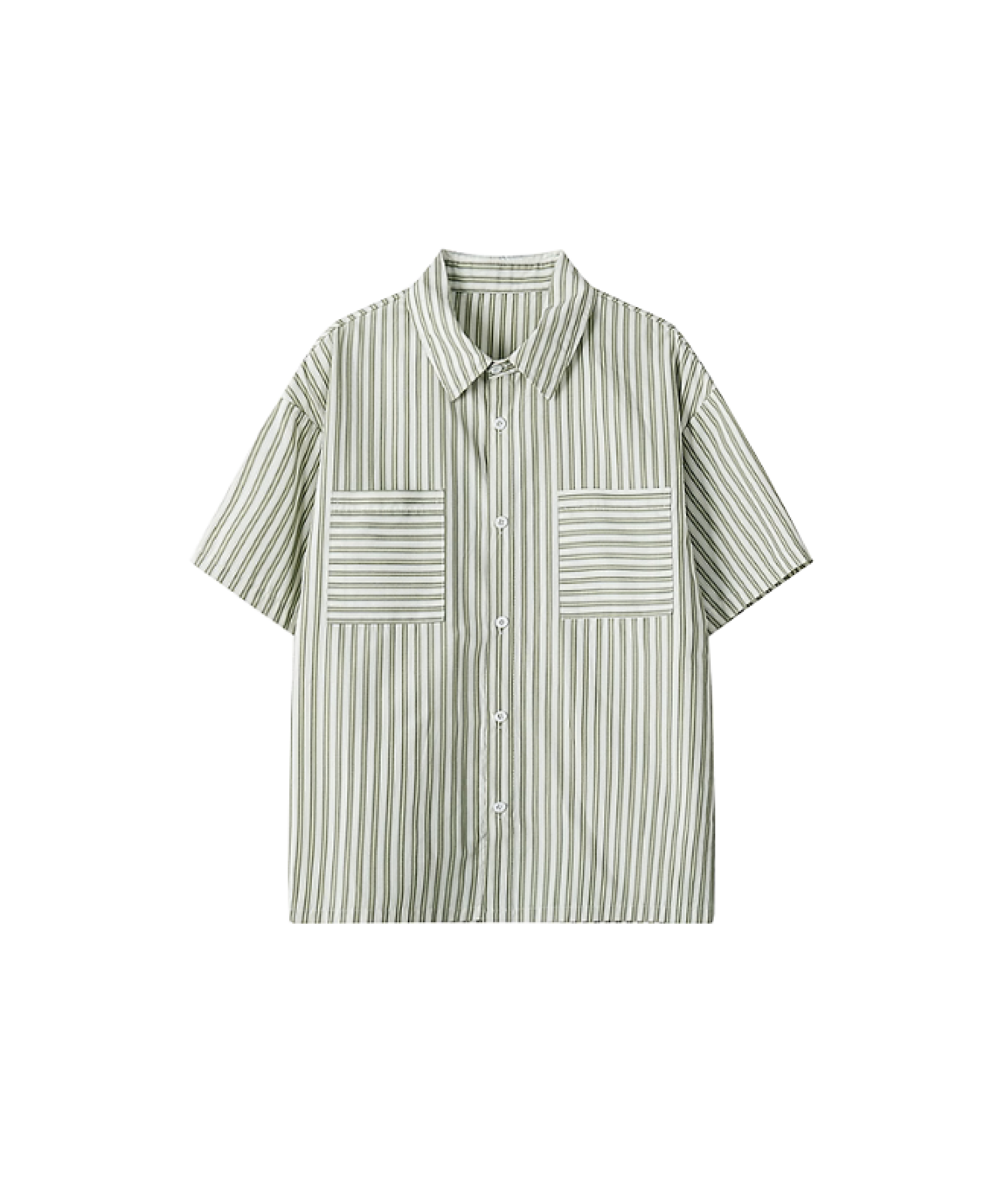 Bicolor Rhythm Stripe Shirt – U:UME Bicolor Rhythm Stripe Shirt – U:UME