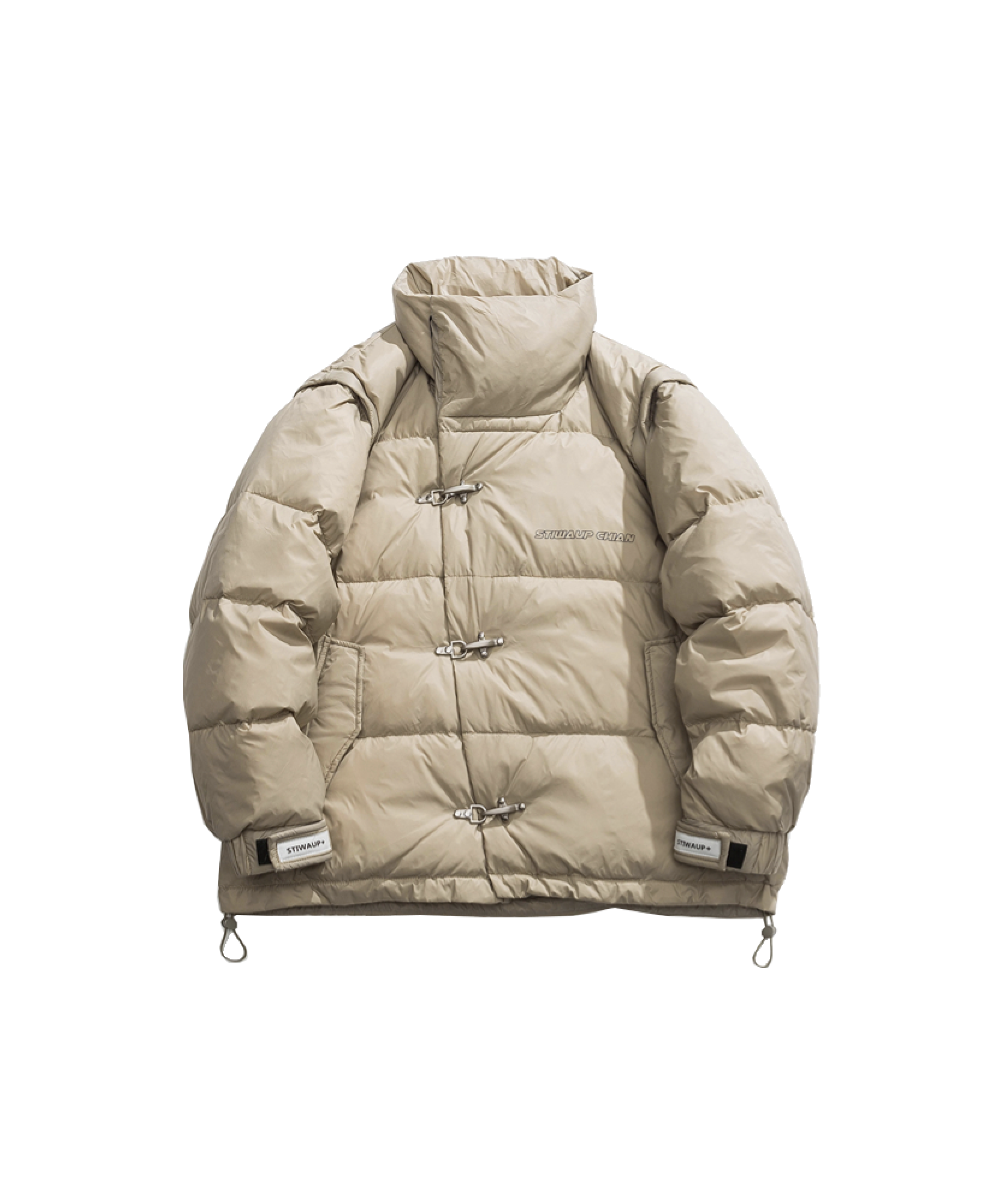 Removable Quilting Duck Down Jacket UUME