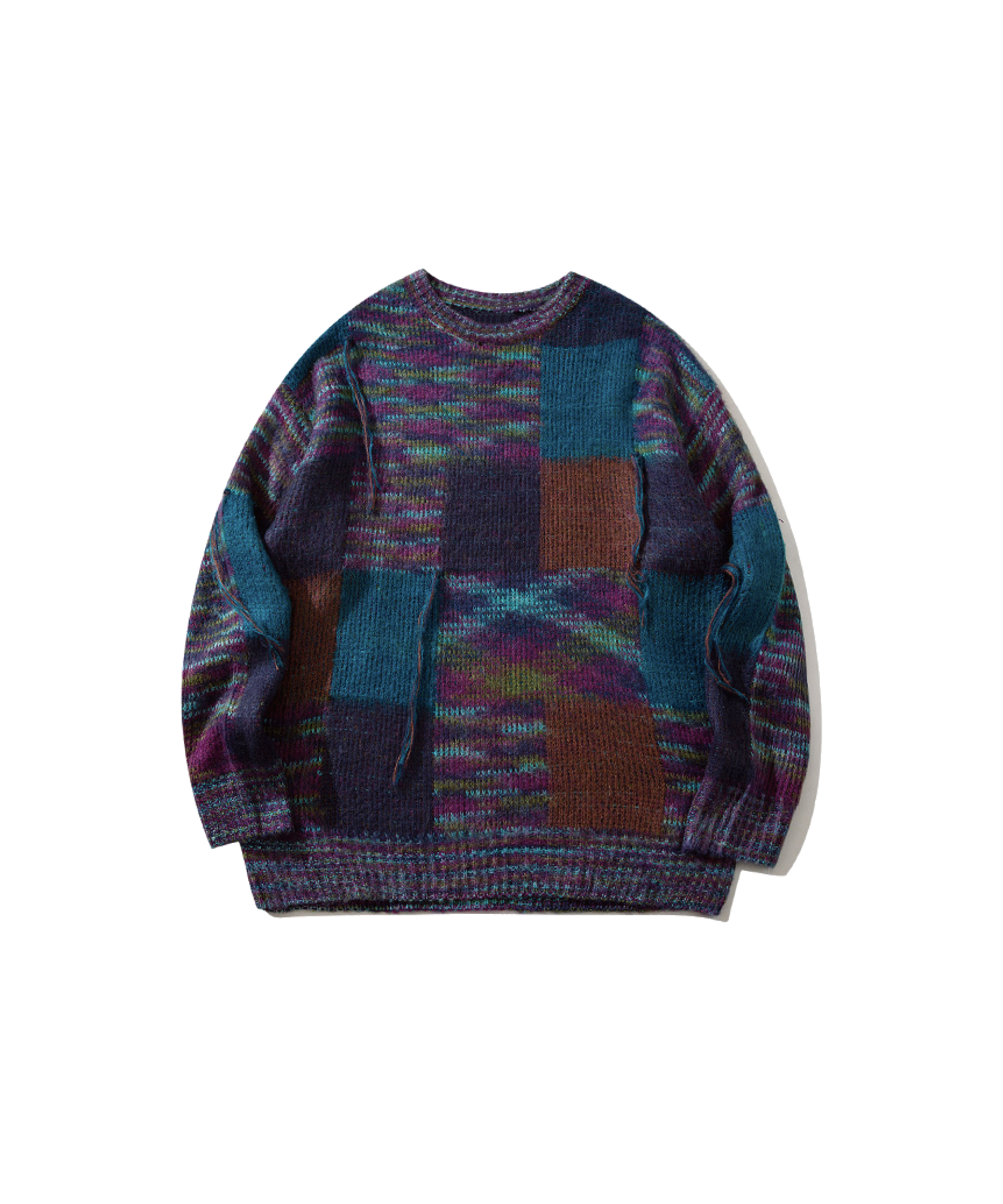 Geometric Block Sweater