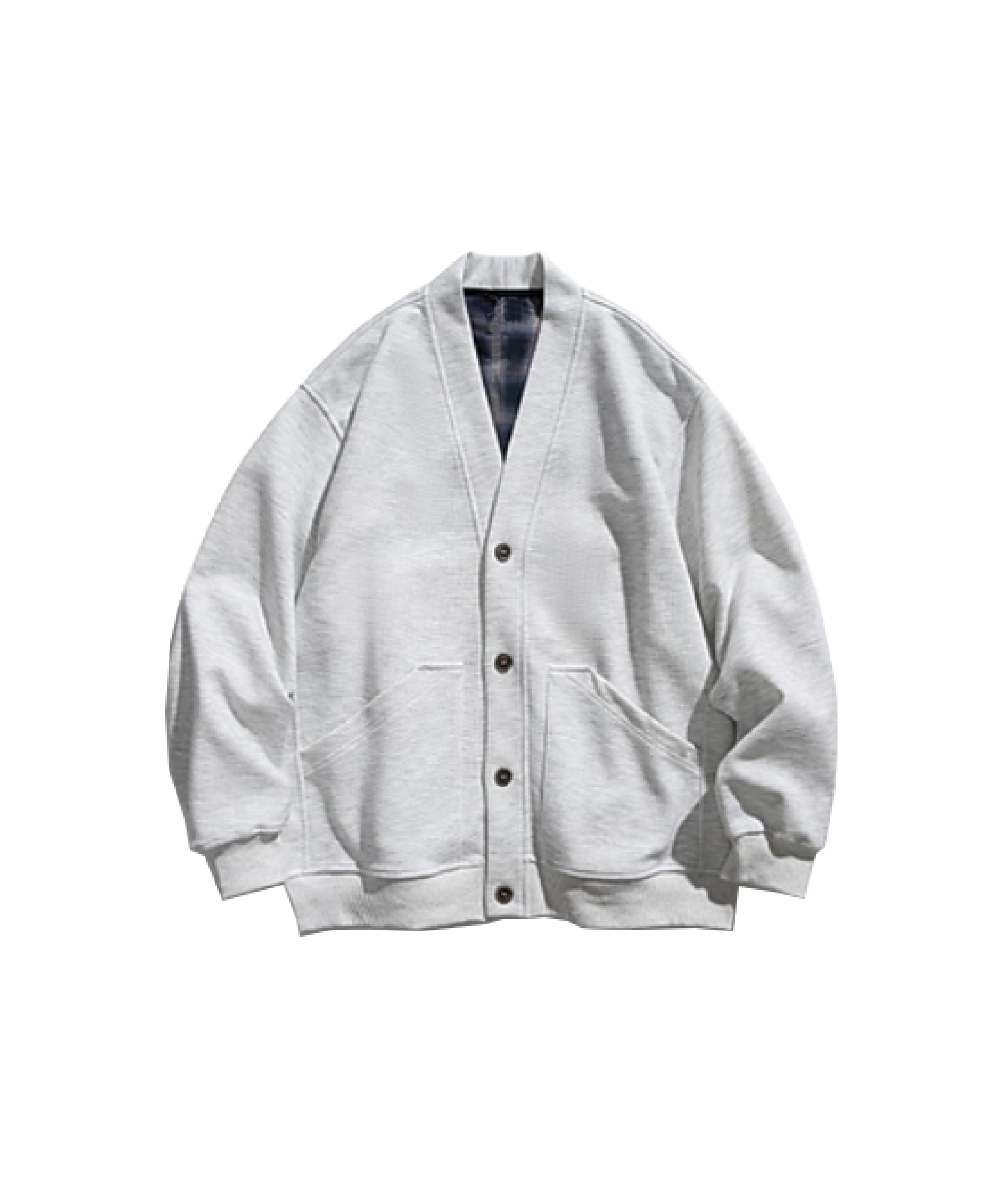 Bibiy BIBIY. TRACK CARDIGAN グレー 正規品 BIBIY 25AW TRACK Bibiy BIBIY. TRACK CARDIGAN グレー 正規品 BIBIY 25AW TRACK