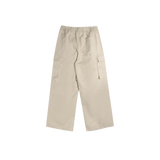 Texture Pocket Wide Pants