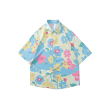 Floral Loose Short Sleeve Shirt