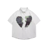 Embroidery Heart Shirt