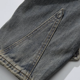 Stitching Denim Pants