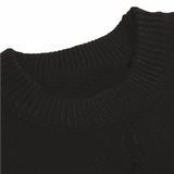 Broken Fringe Design Sweater