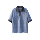 Emboss Polo Shirt