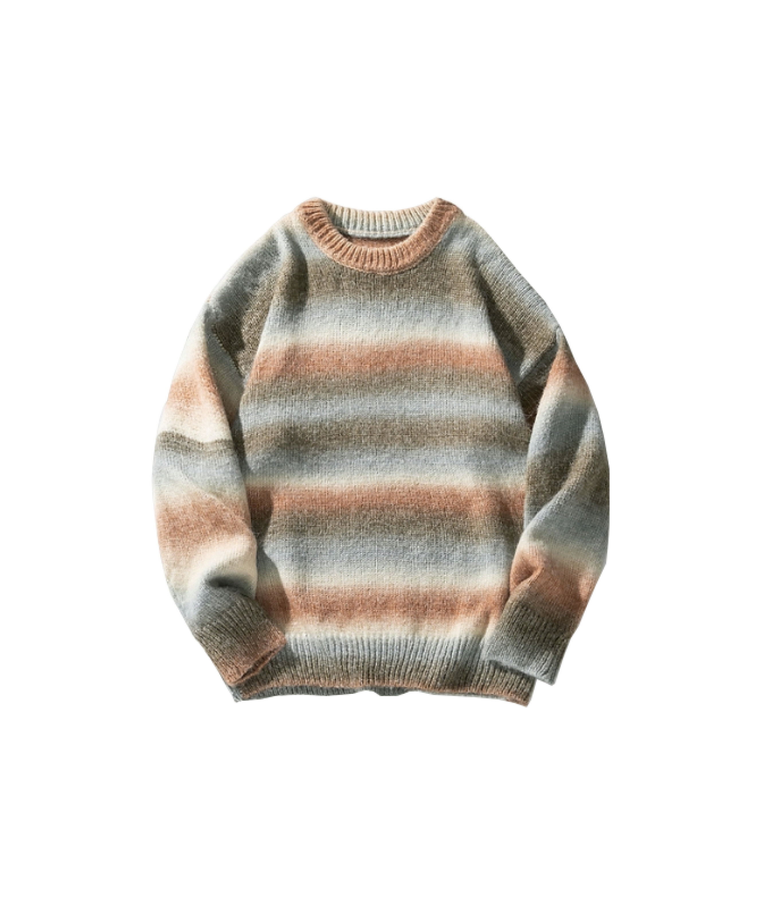 Pastel Color Stripe Sweater