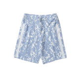 Irregular Pattern Half Pants