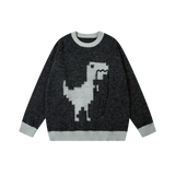 Funny Animal Embroidery Sweater
