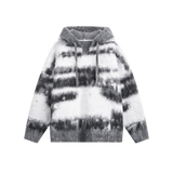 Fluffy Mohair Hoodie