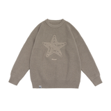 Vintage Star Embroidery Sweater