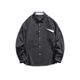 Pocket Design Checker Shirt