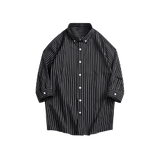 Stripe Half Sleeve Shirt