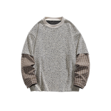 Fake Two Stitching Sweat