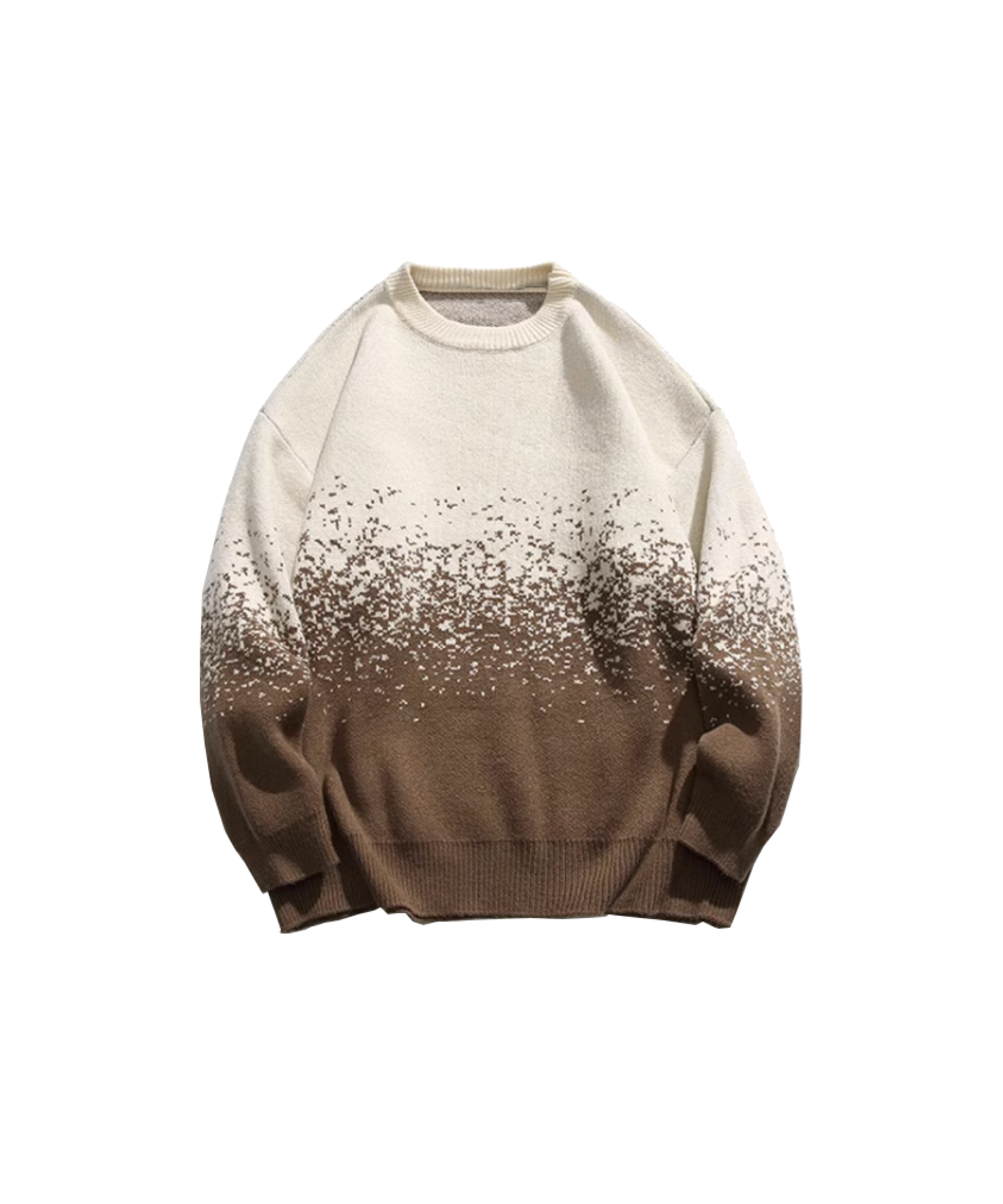 Flecked Gradient Sweater