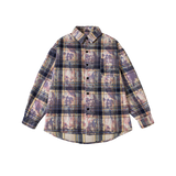 Vintage Tye Dye Check Shirt