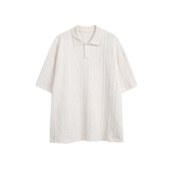 Embossed Summer Knit Top