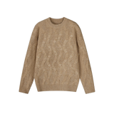 Round Collar Jeresy Sweater