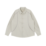 Emboss Blocking Shirt