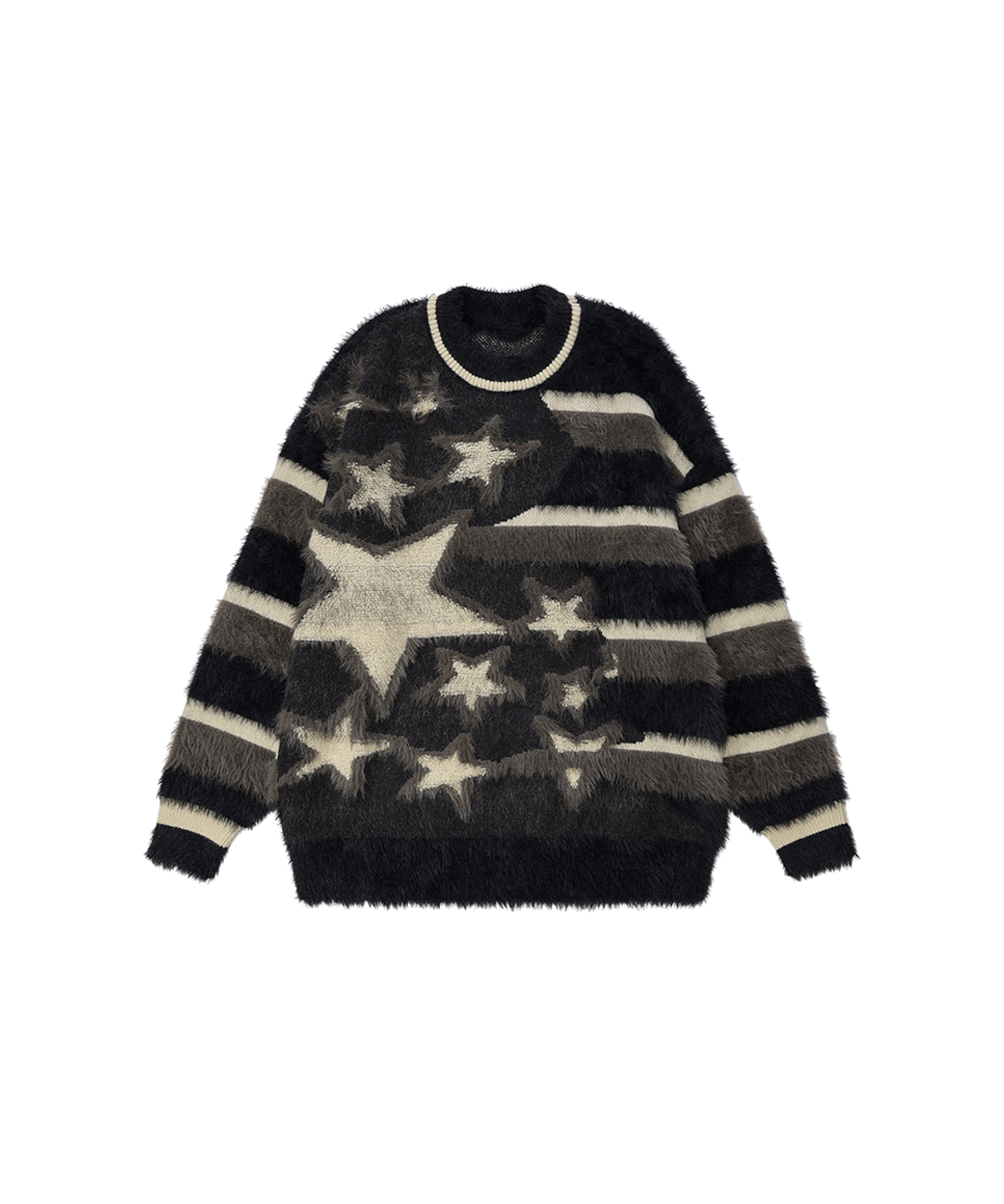 Star Motif Tassel Sweater