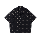 Embroidery Block Shirt