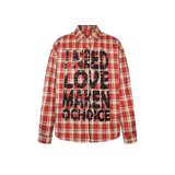 Street Style Plaid Shirt