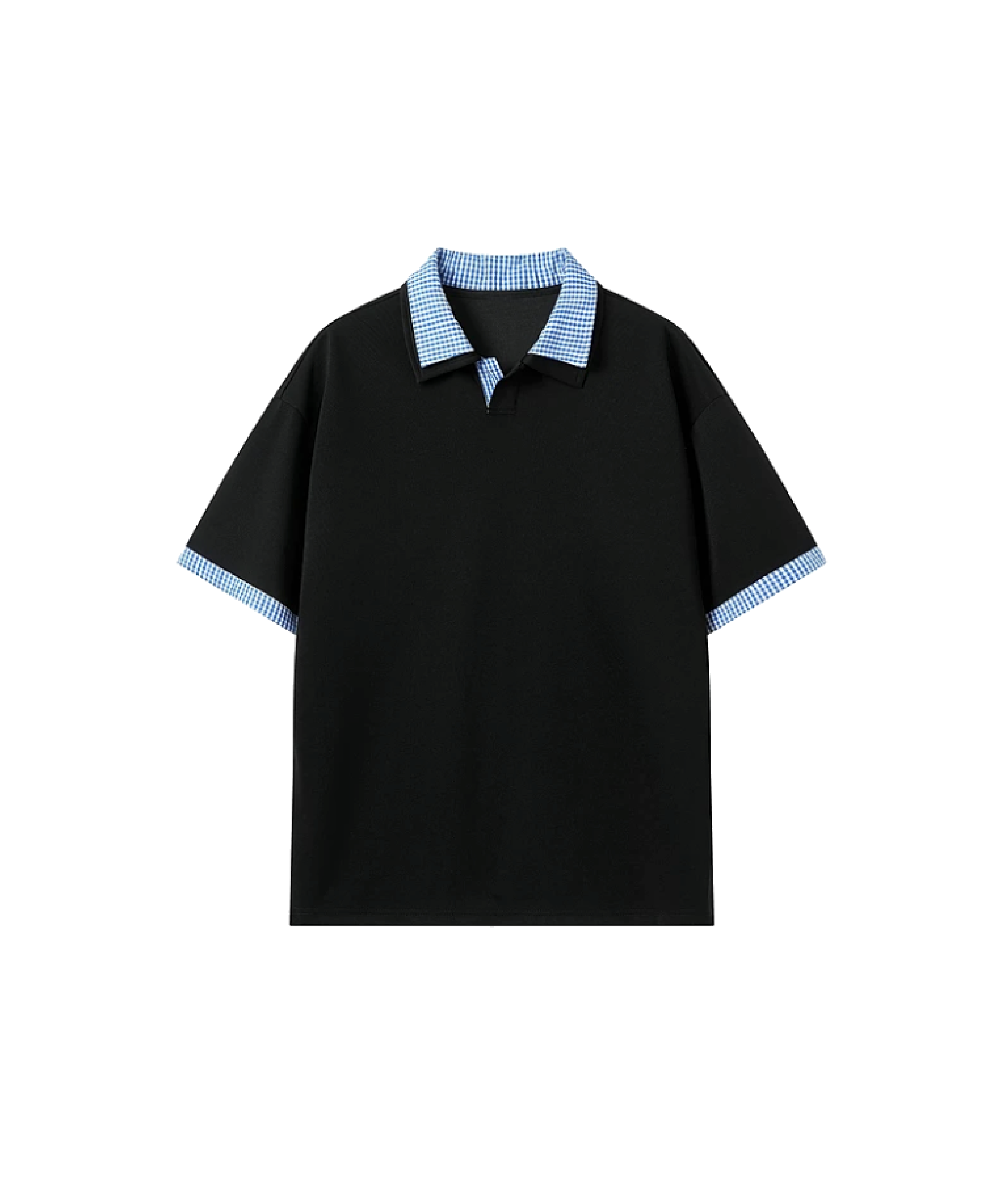 Plaid Docking Polo Shirt