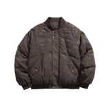 One Tone Duck Down Bomber Jacket