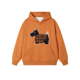 Dog Applique Hoodie