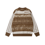 Embroidery Mutipattern Sweater
