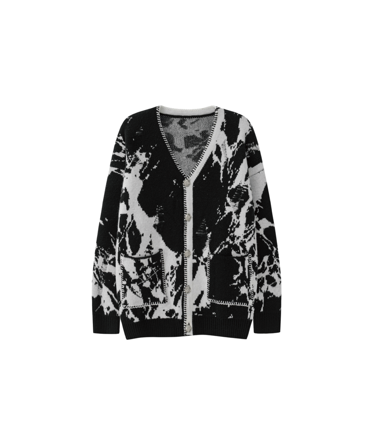 Mix Ink Style Cardigan – U:UME