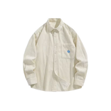 Embroidered Pocket Corduroy Shirt