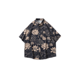 Modern Floral Short Sleeve Shirt