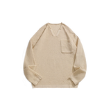 V Neck Sea through Pullover