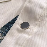 Wave Design Patchwork Jacket