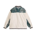 Wave Design Patchwork Jacket