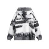 Fluffy Mohair Hoodie