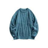 Unique Cable Pattern Sweater