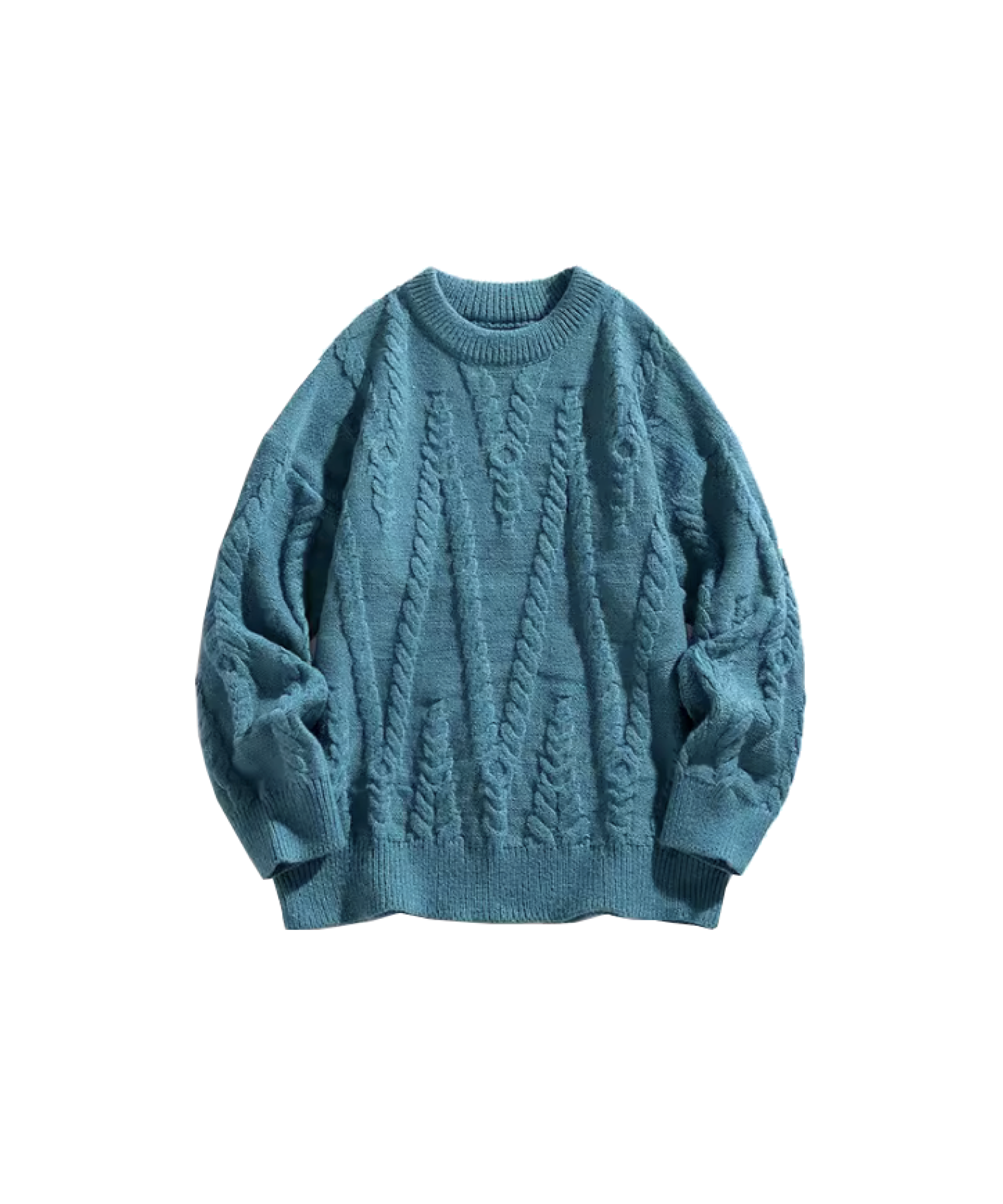 Unique Cable Pattern Sweater