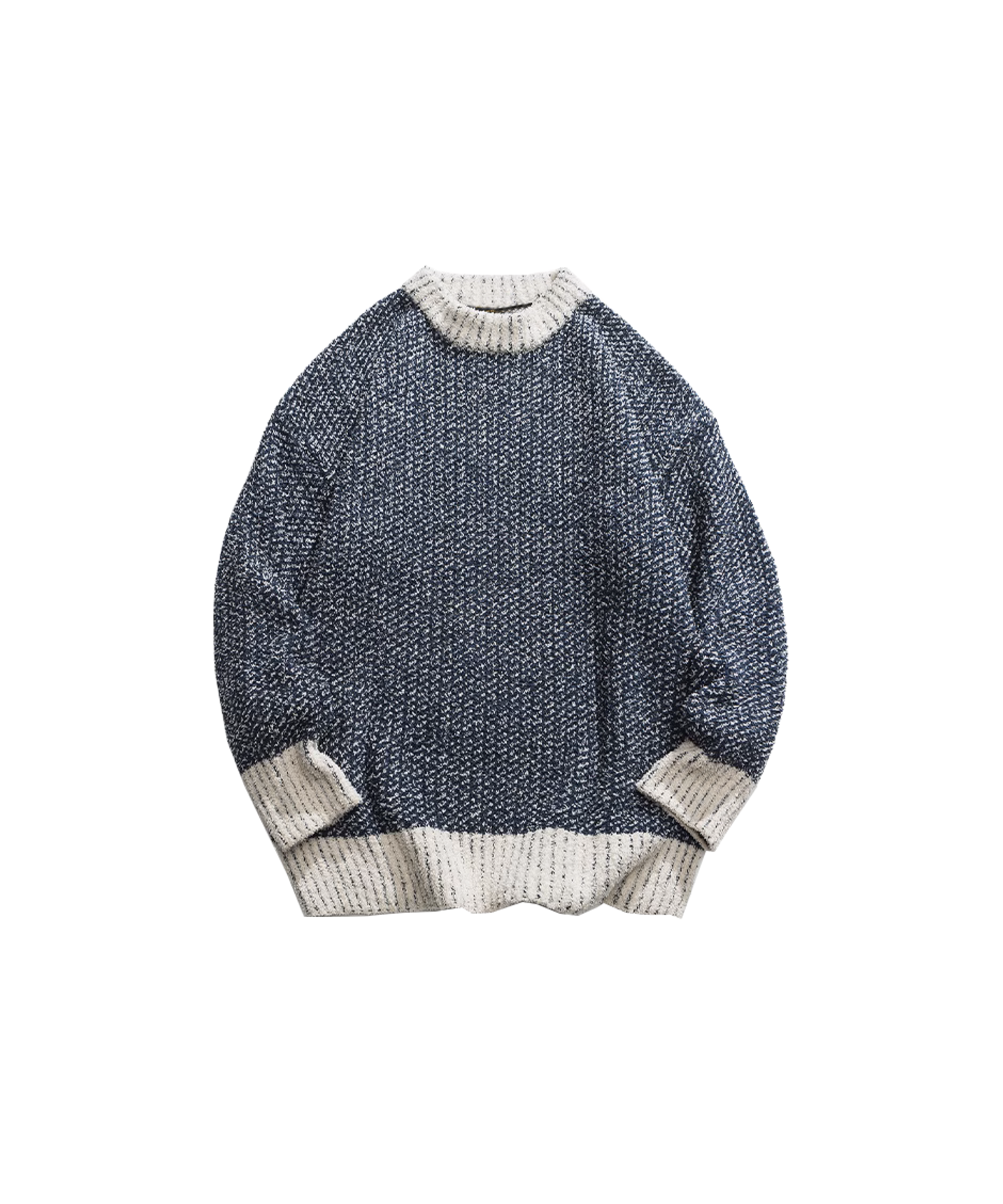 Two Tone Stitching Sweater