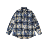 Vintage Tye Dye Check Shirt