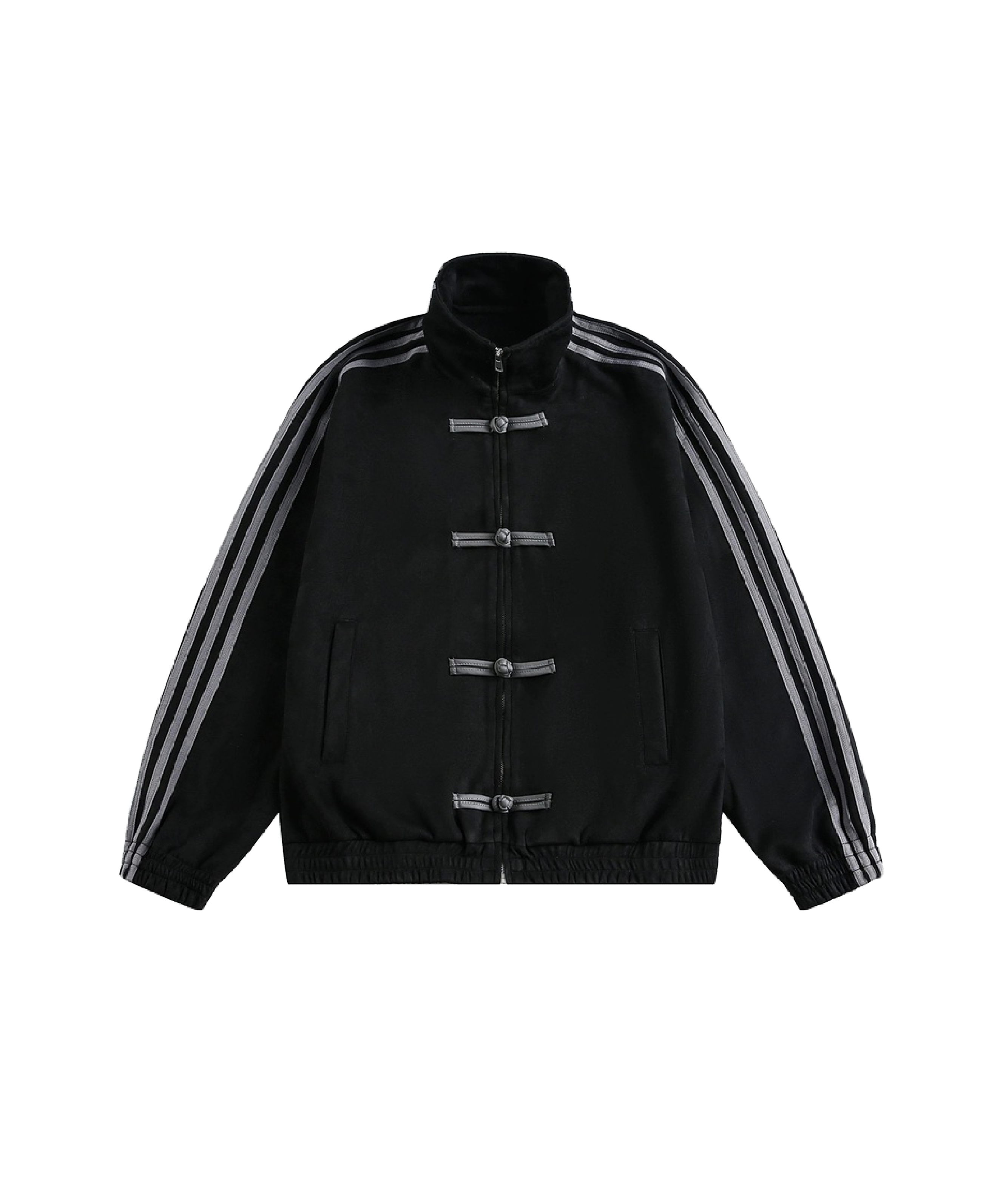 China Button Baseball Jacket