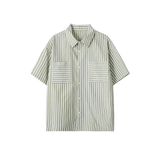 Bicolor Rhythm Stripe Shirt