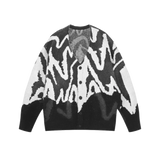 Contrast Color Line Cardigan