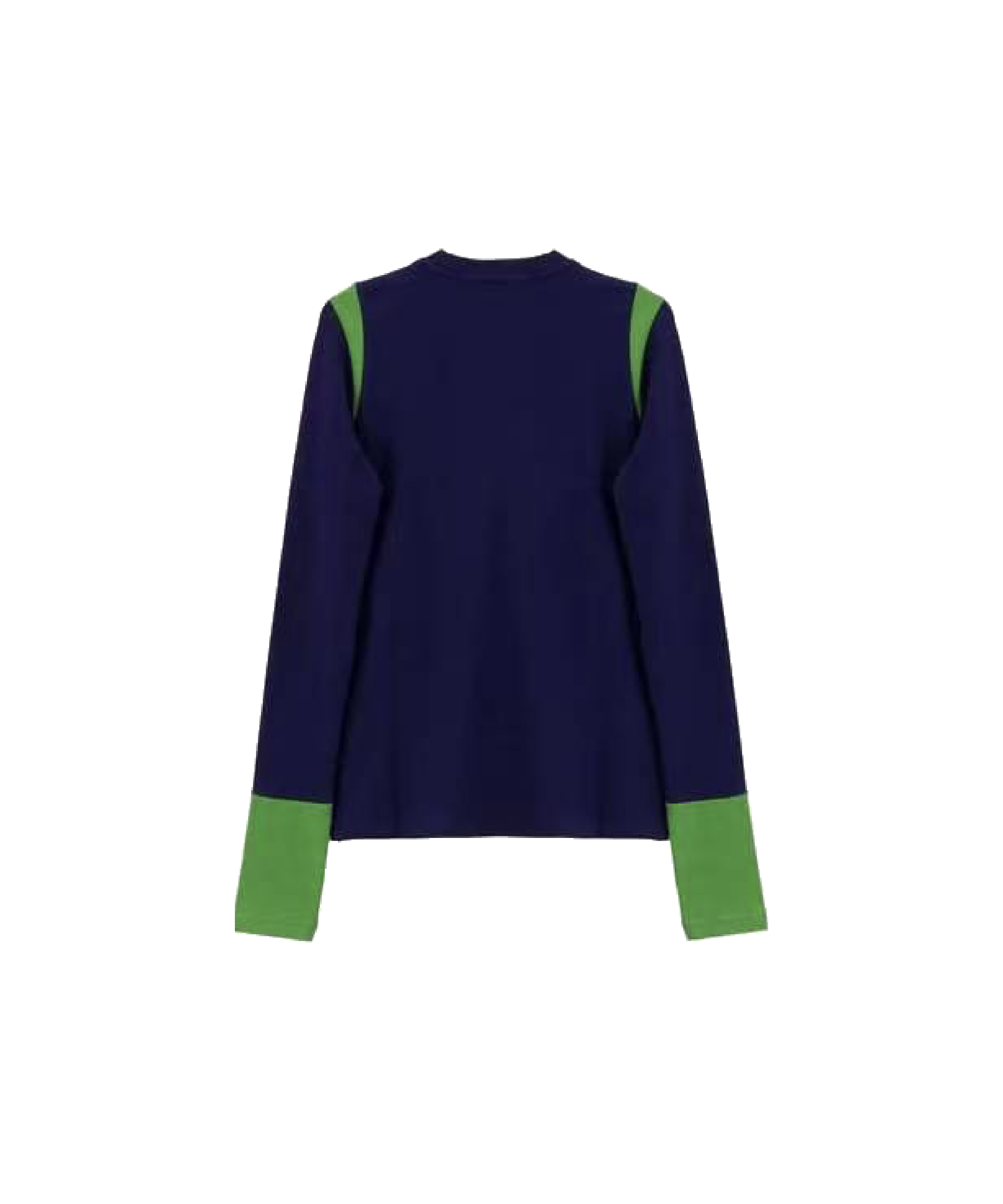 Contrast Panel Long Sleeve T