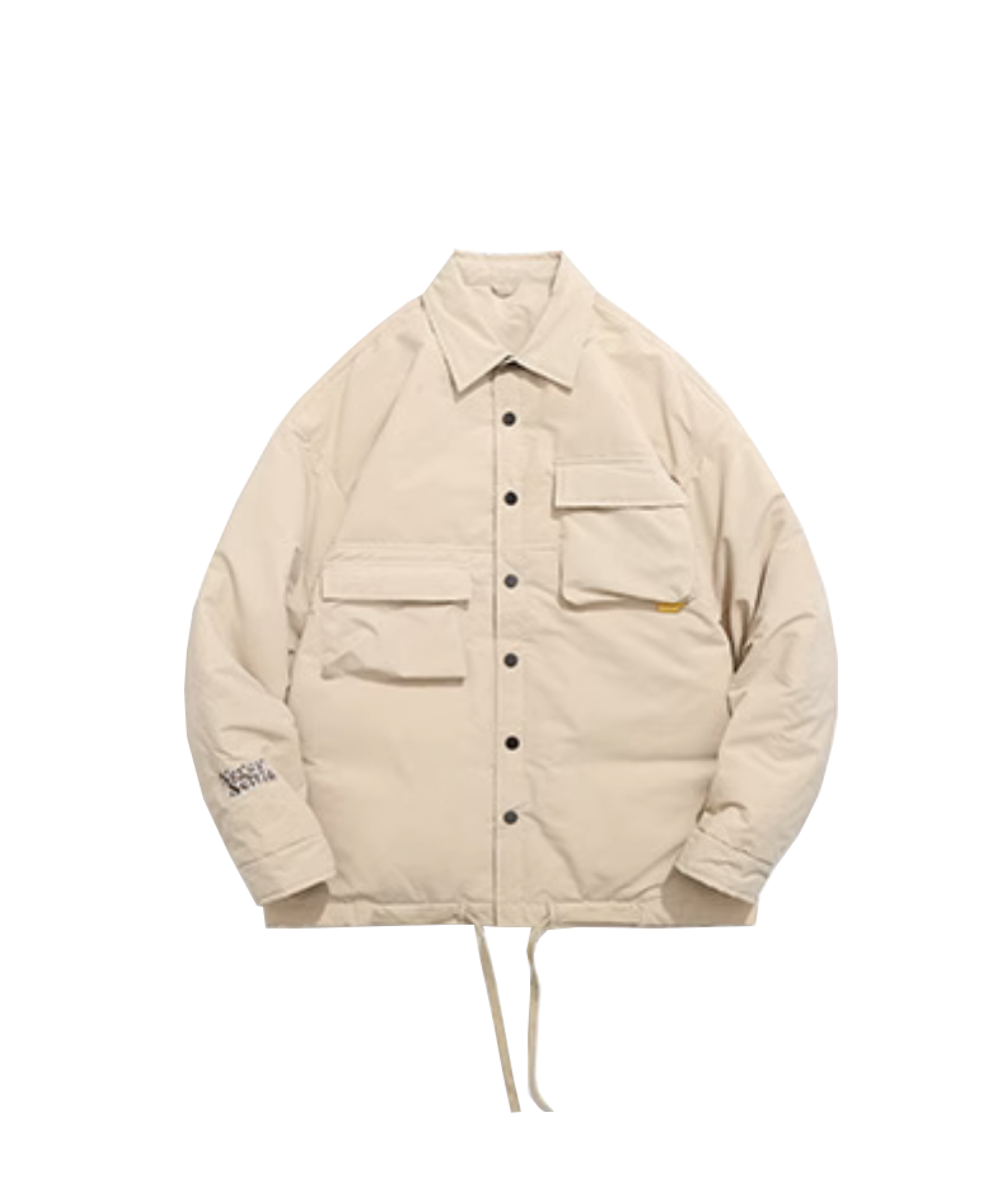 Designed Pocket Duck Down Coat