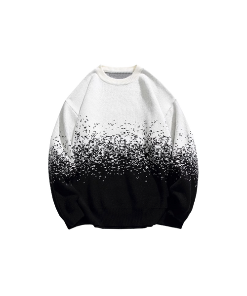 トップス U:UME Flecked Gradient Jersey Sweater M Flecked Gradient Sweater – U:UME