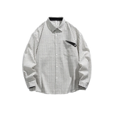 Pocket Design Checker Shirt