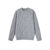 Round Collar Jeresy Sweater